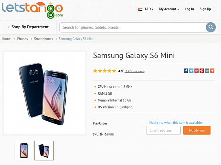 Samsung Galaxy S6 Mini satış duyurusu Cep Telefonu - Haber