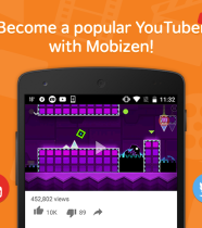 Mobizen Samsung için oyun kayıt uygulaması