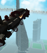 Flying Train Simulator 3D Free